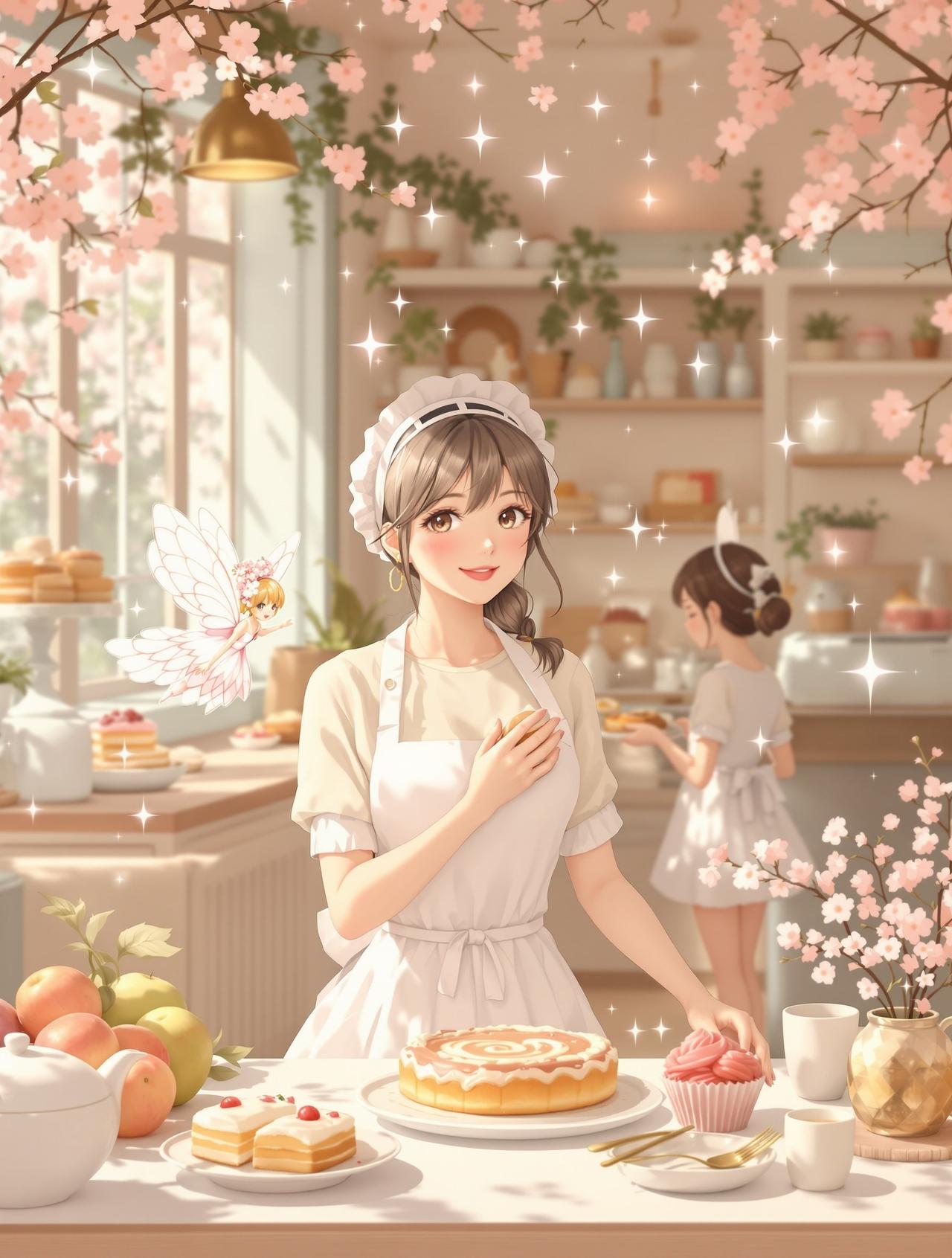 飞飞漫画网热播榜第7名 - 甜点师与樱花妖精